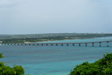 Fototapeta premium 【宮古島】伊良部大橋 / 【Miyako Island】Irabu bridge