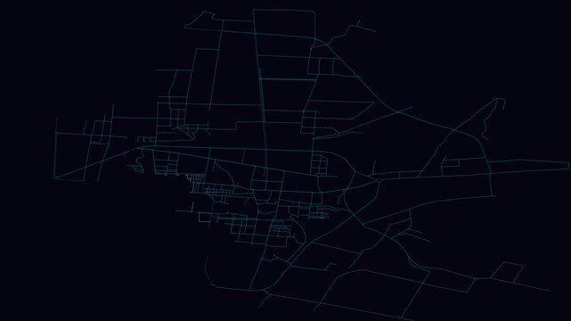Yicheng, China, City Infrastructure Expansion Animation, Urban Visualization Technology
