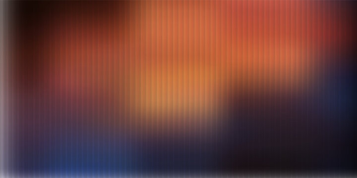 Ribbed glass texture effect with vertical stripes. Abstract vector background of blurred refracted pattern. Minimalist aesthetic design template for modern visual art project