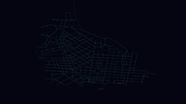 Odesa, Ukraine, City Infrastructure Expansion Animation, Urban Visualization Technology