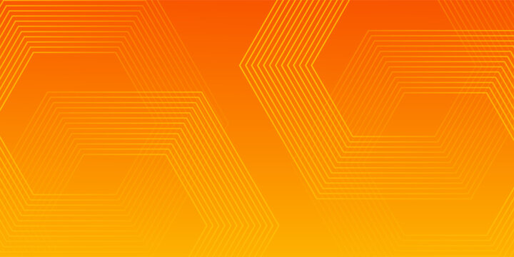Orange abstract background. Minimalist pattern. Bright gradient geometric lines. Modern design. Suitable for banners  covers  business  flyers  posters  and modern illustrations.