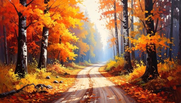 Autumn Road.