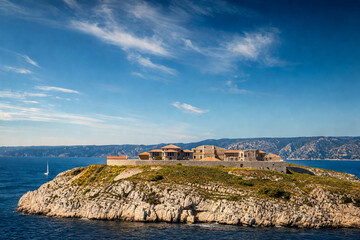Obraz premium les îles du Frioul au large de Marseille (France)