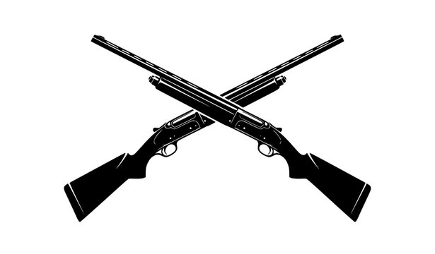 vector illustration of a weapon