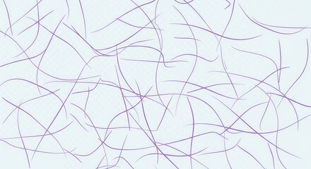 Obraz premium Purple scribbles and lines on a light blue background texture