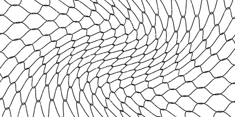 Mesh texture for fishing net. Seamless pattern for sportswear or soccer goal, volleyball net, basketball hoop, hockey, athletics. Abstract, sport, modern mesh background. © faster