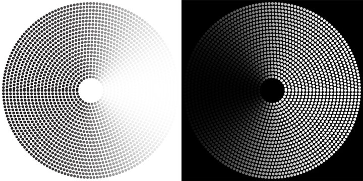 Spiral with gray colors lines as dynamic abstract vector background or logo or icon. spiral circle abstract dot spiral