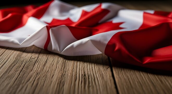 Canada day celebration canadian flag waving 1st july usa proximity