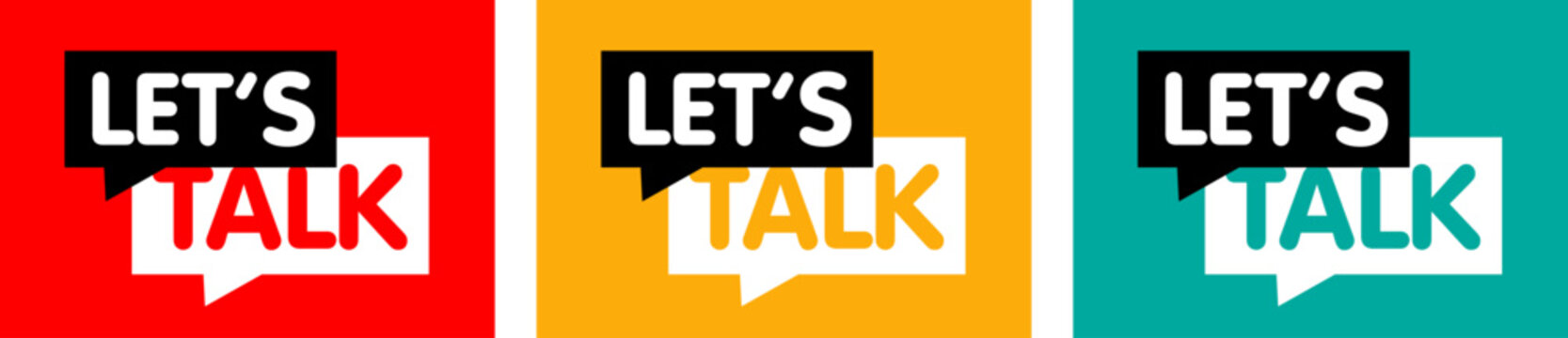 Let's talk