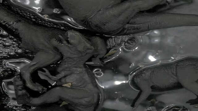Dinosaur fossil fuel background texture 