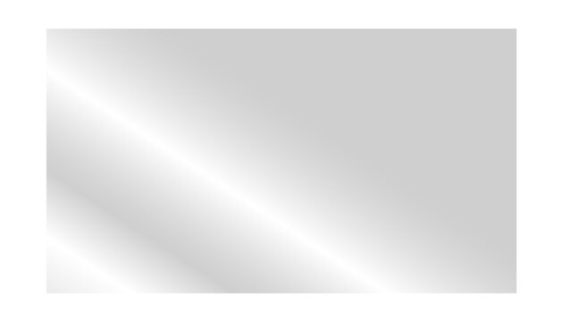 Abstract Shiny Silver Metallic Gradient Background with Diagonal Light Reflection. PNG