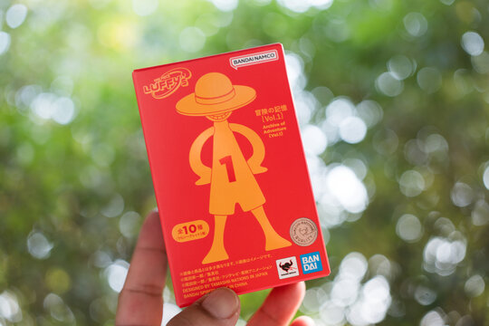 Bangkok, Thailand - April 28, 2026 : One Piece Luffy's Archive of Adventure Vol.1.