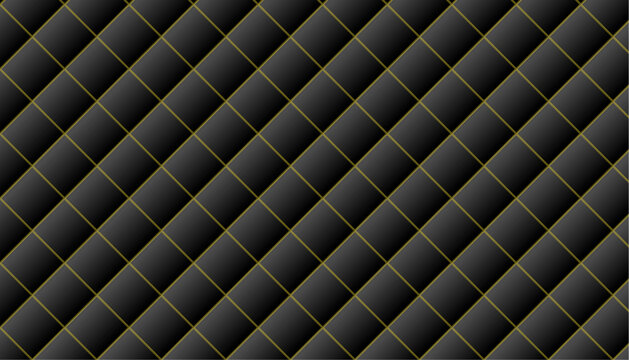 Dark olive green diamond quilted texture a seamless pattern for backgrounds and textile designs