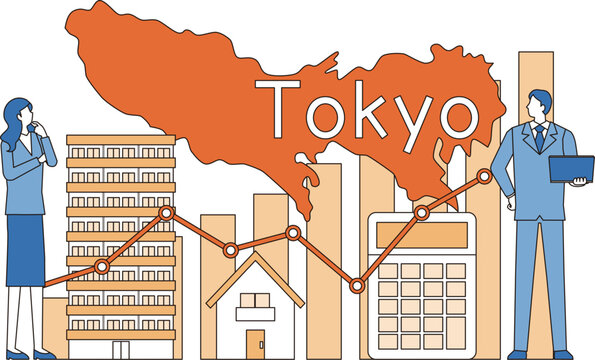 東京の不動産価格の高騰