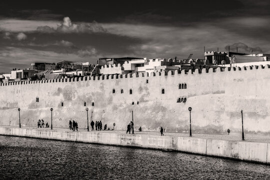 Les remparts de la Kasbah de Bizerte en Tunisie