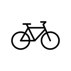 Fototapeta premium bicycle vector icon set