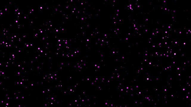 Falling Purple Glitters Background 4k Video
