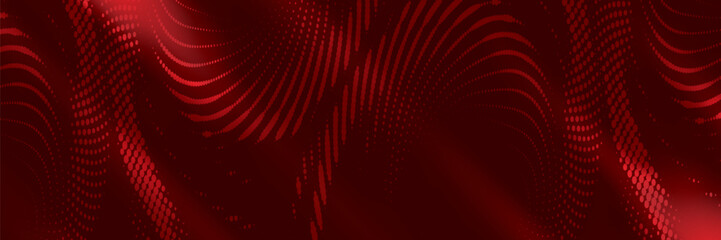 Obraz premium Dark Red vector background with straight lines. Blurred decorative design in simple style with lines. Best design for your ad, poster, banner.