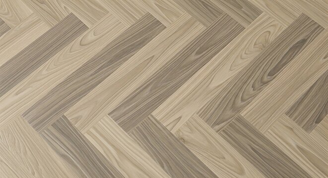 close-up of chevron wooden floor pattern