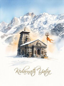 Kedarnath Yatra Temple in Himalayas | Spiritual Shiva Pilgrimage India