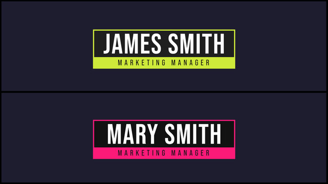 Bold Box Titles