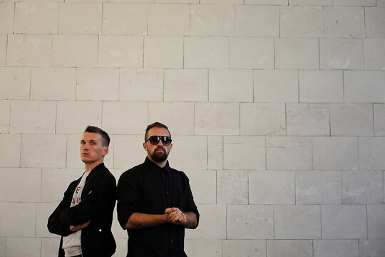 Two men in sunglasses