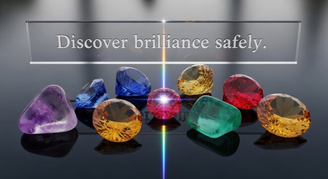 Collection of Smooth Polished Gemstones 271 Gigapixel