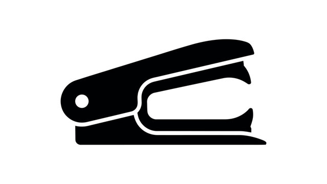 Stapler Silhouette Office Stationery Icon