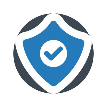 Shield with check mark icon