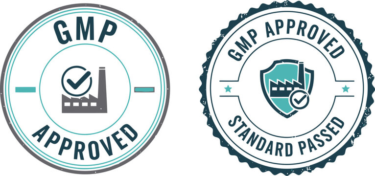 GMP Approved Quality Assurance Badges for Manufacturing and Pharmaceutical Compliance