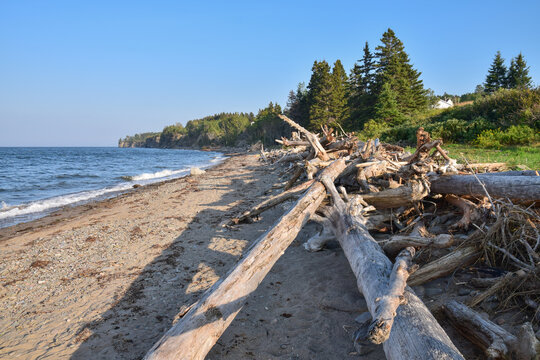 La plage de Douglastown