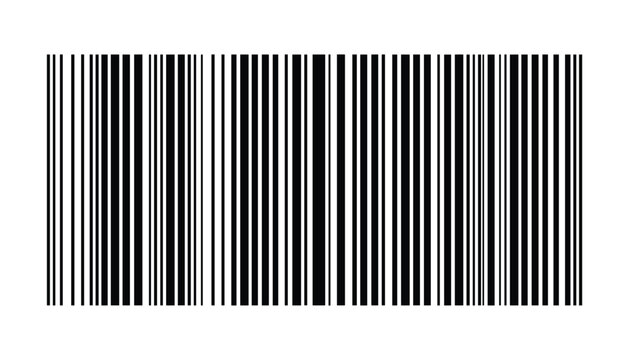 Barcode image a standard upc a representation for product identification