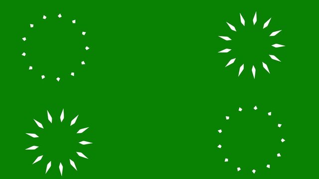 Hyper circle burst, fast line explosion, 4k firework animation, shiny ring highlight, geometric pop-up effect, ellipse blast animation, glowing line spark, cinematic green screen spark,
