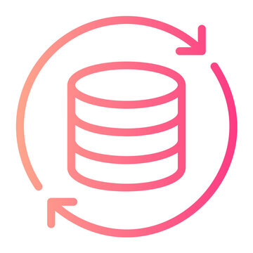 circular gradient icon