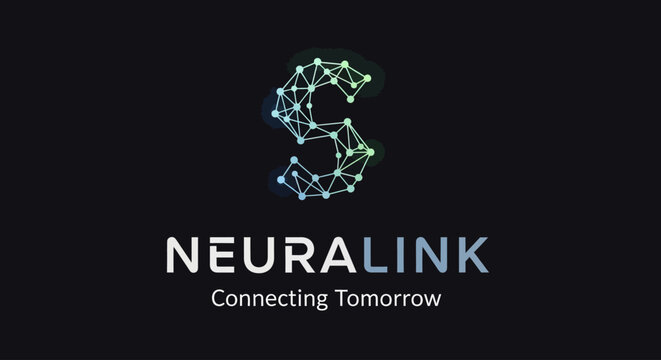 Neuralink logo with connecting tomorrow tagline.