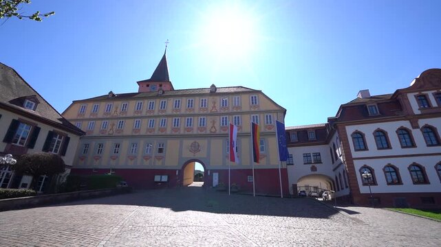 Altstadt, Bad K&ouml;nig, Bad Koenig, Odenwald, Hessen, Deutschland 