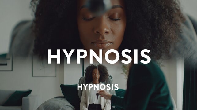 Intense Hypnosis Session Therapist Guiding Client in Deep Suggestion