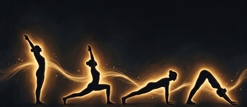 Golden Sun Salutation &ndash; Yoga Energy Flow Sequence