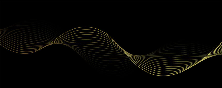 Abstract line gold with neon circle suitable for background, wallpaper, banner, website, card name, poster, ect.eps,10