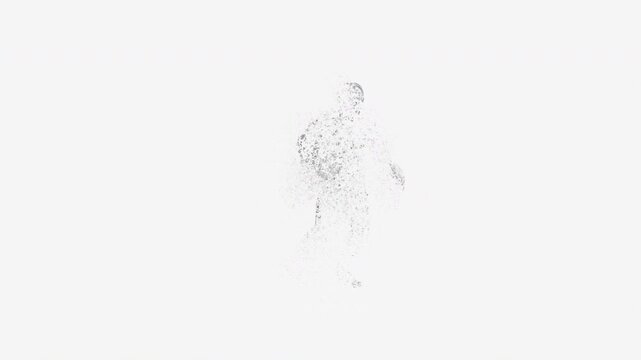 character, White Water Splash, Super Slow Motion Shot of Swirling, 3d render,  With Alpha Channel