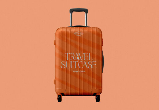 Suitcase Corn Mockup &ndash; Isolated Packaging Branding Presentation (PSD)