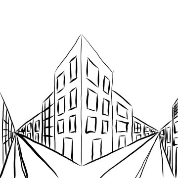Two Point Perspective Streets