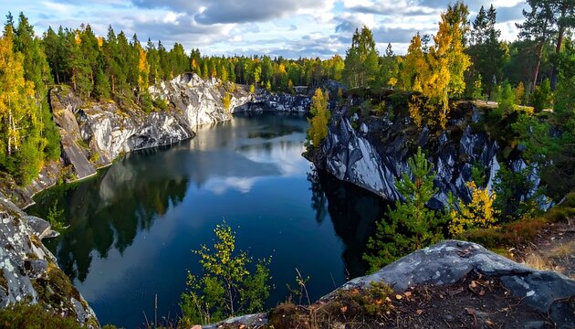 Marble canyon lake