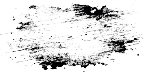 Fototapeta premium Grunge texture with black smudges and scratches on white background for design and artistic projects
