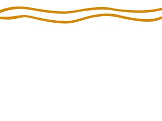 Obraz premium Abstract orange wave header background with copy space, energetic modern banner design for marketing, startup branding and digital templates