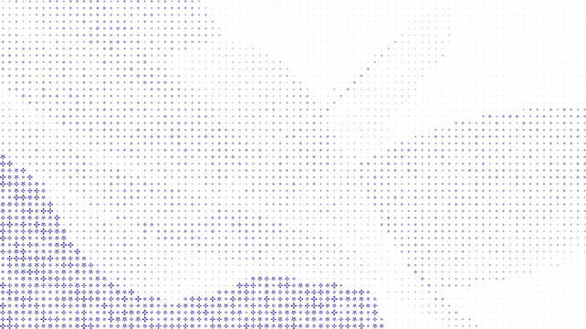 Blue Star and Cross Pattern Gradient White Background, Soft Blue Star Plus Abstract Pattern Modern Background
