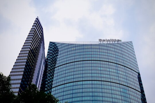 Deloitte Tower and Modern Office Building (Mexico City, CDMX, Mexico - April 27, 2026)