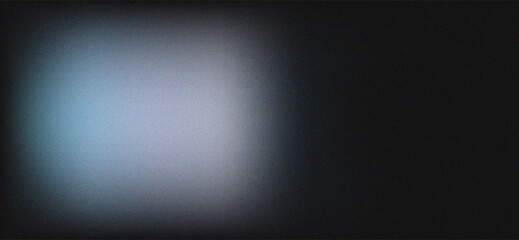 Dark Cinematic Grain Texture with Soft Blue and Purple Gradient Light Leak for Film Overlay and Abstract Background © Talib
