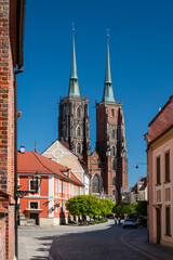 Ostrów Tumski, Katedra św. Jana Chrzciciela, Wrocław, Polska © Tomasz Warszewski