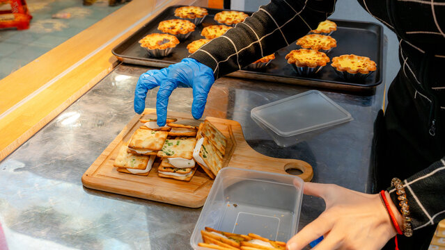 Traditional taiwanese bakery offers pastries and snacks